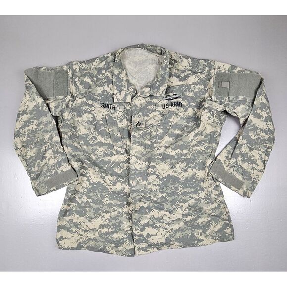 U.S. Military Army‎ Jacket Mens Lrg/Long.  Smith Full Zip Digital Camo Infantry - Picture 1 of 6